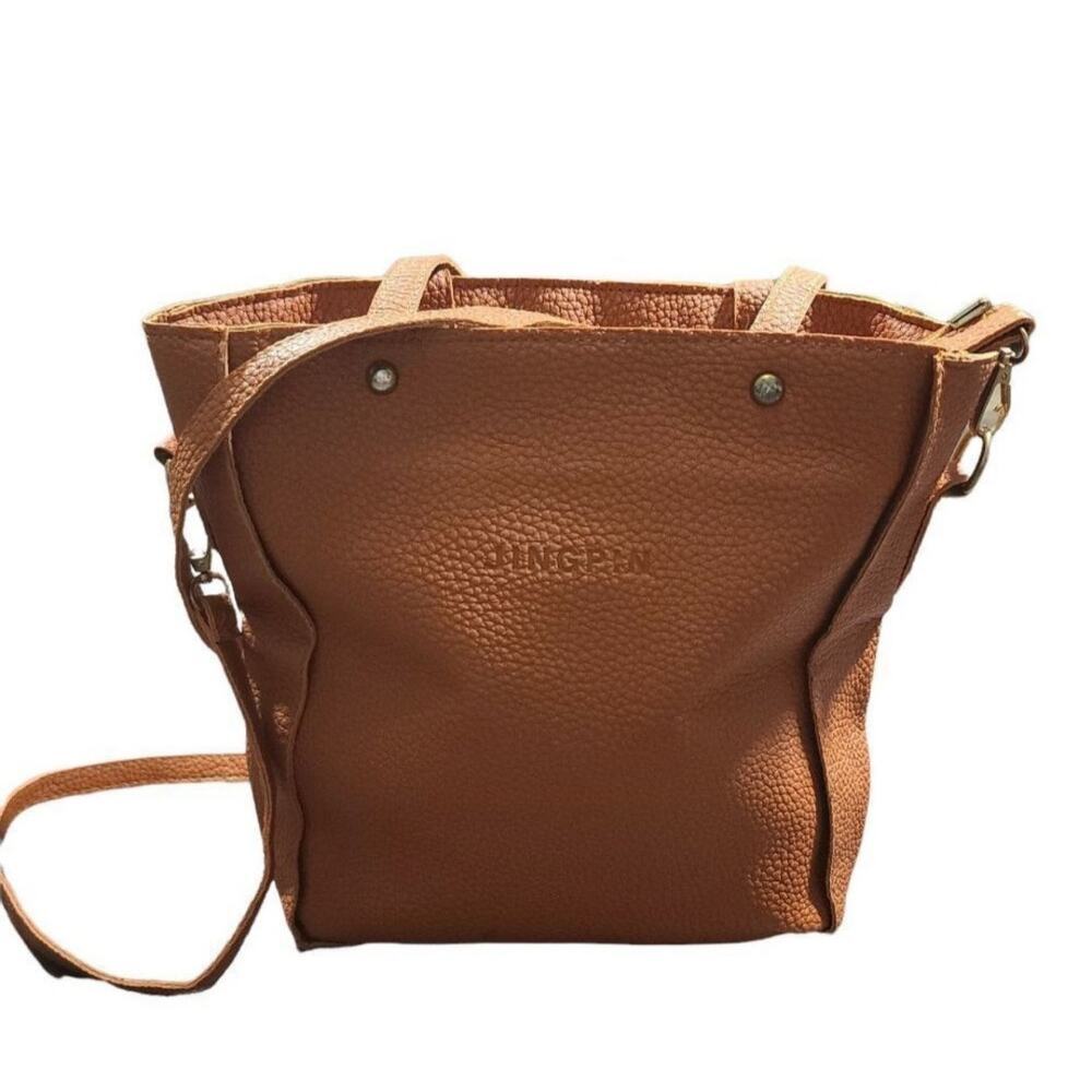 Jingpin Zipper Closure Crossbody Shoulder Bag Purse Handbag